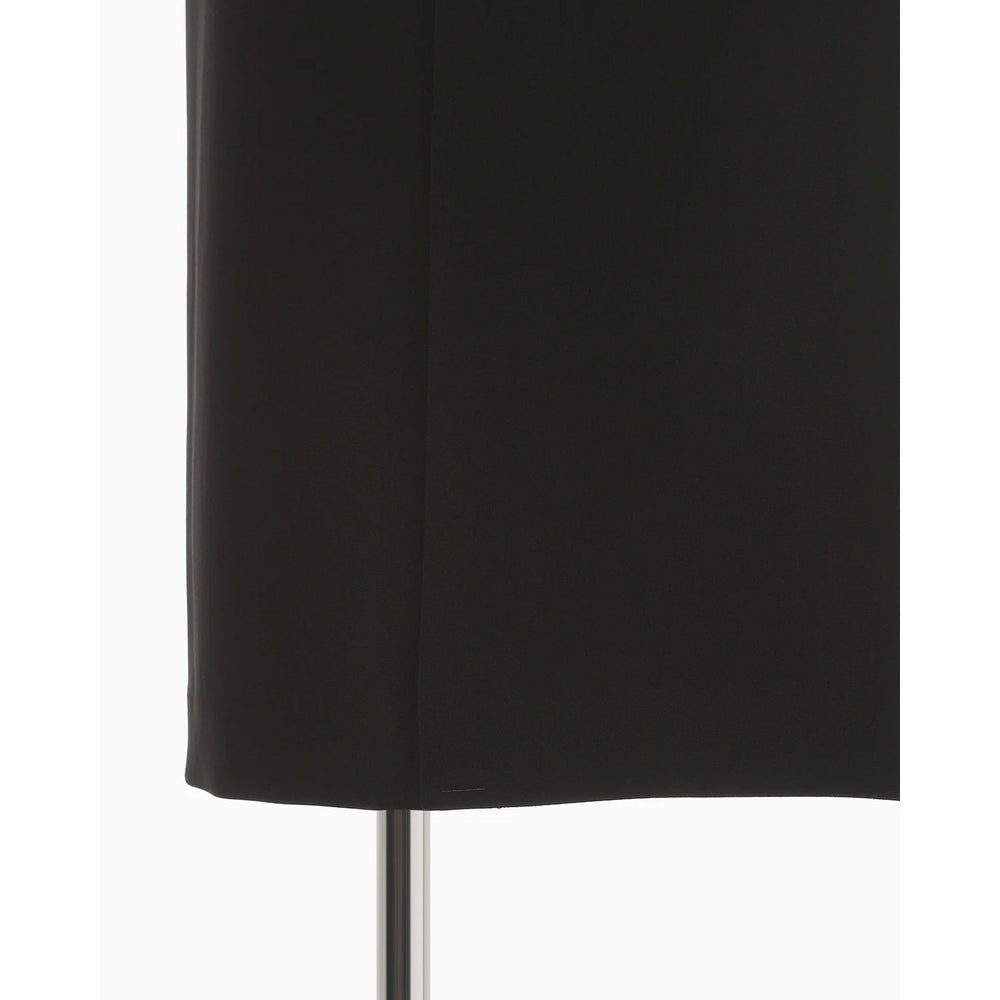 
                  
                    Triacetate Georgette Embroidery Peplum Skirt - black
                  
                