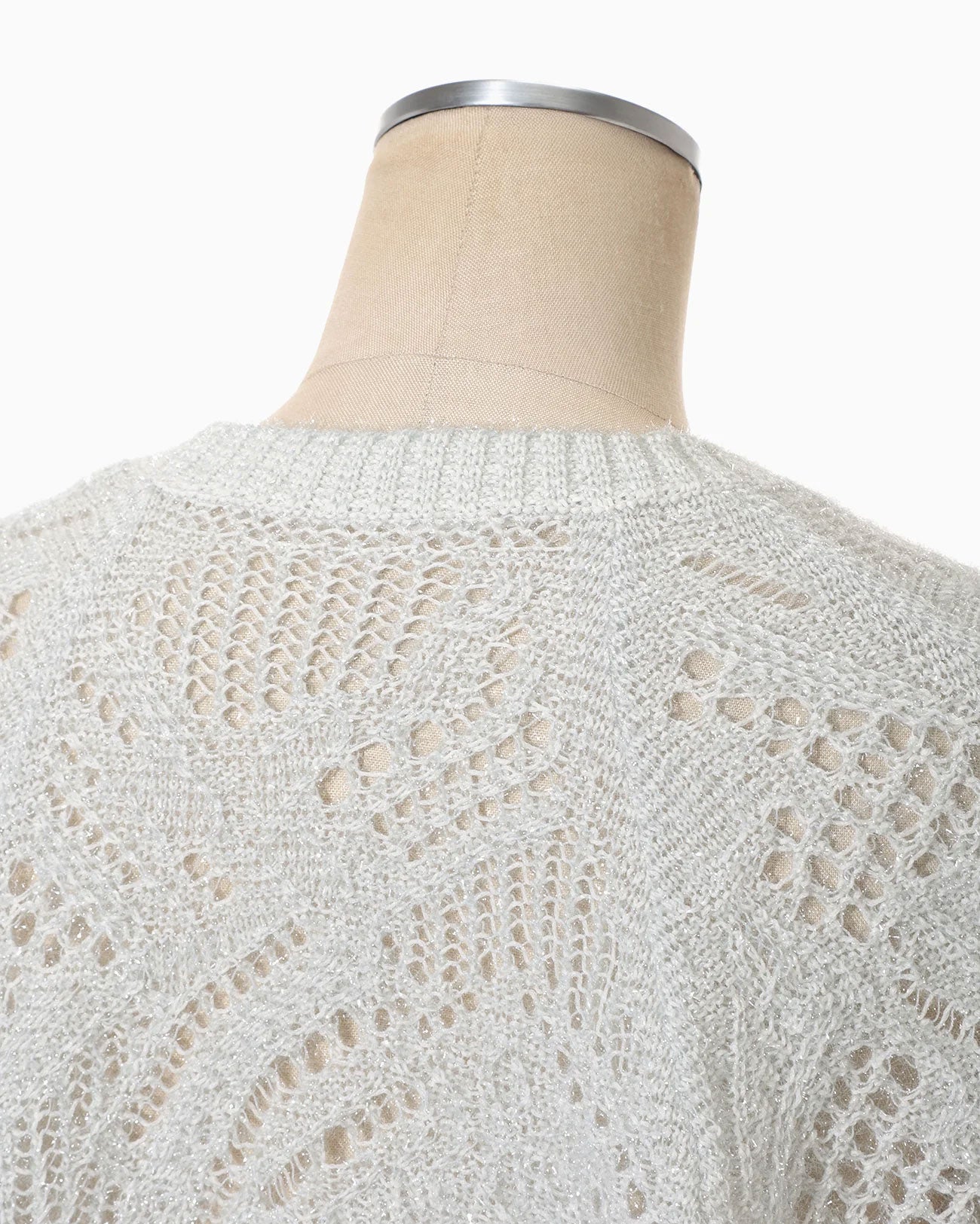 
                  
                    Shimmering Knit Top - light blue-
                  
                