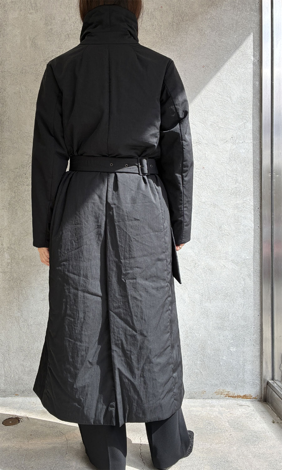 
                  
                    Nylon Twill Chesterfield Coat with Waist Bags
                  
                