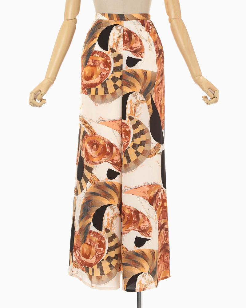 
                  
                    Marble Print Trousers
                  
                