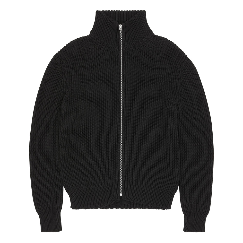 RIBBED KNIT SPORTSJACKET