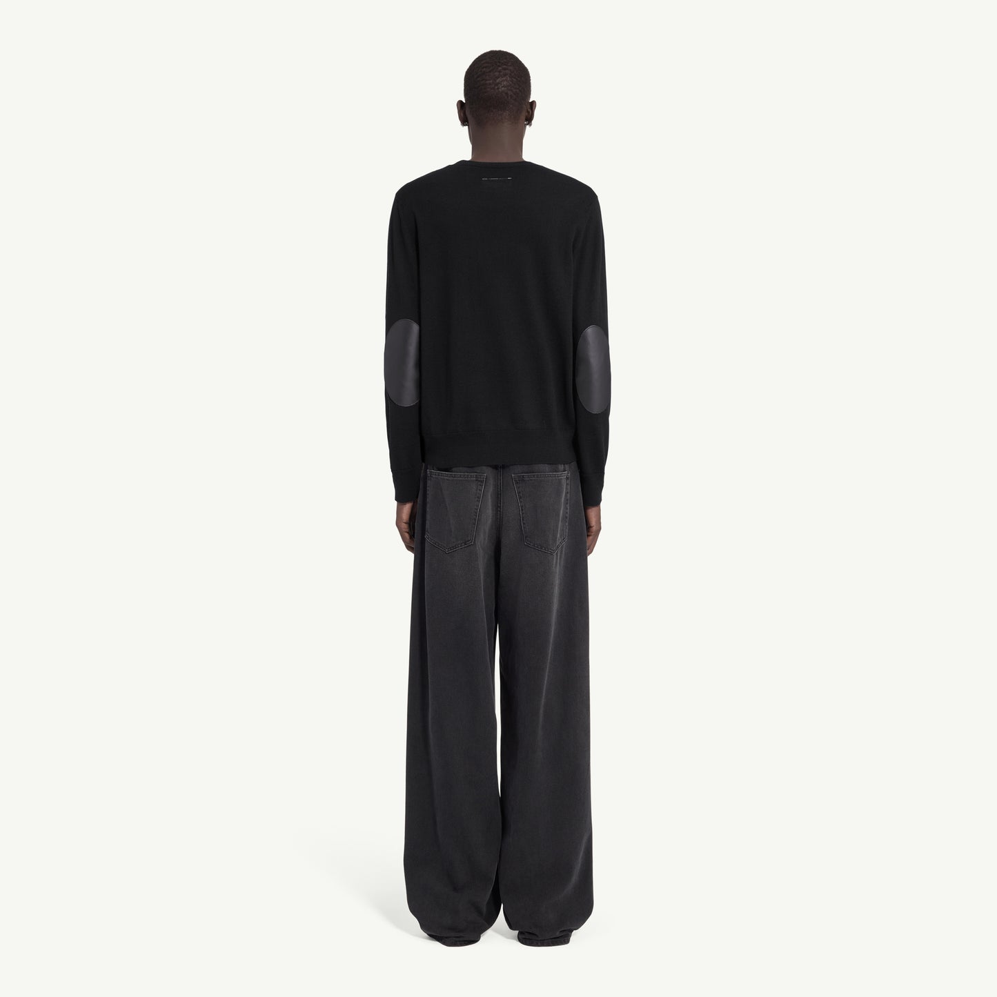 
                  
                    ELBOW PATCH CREWNECK
                  
                