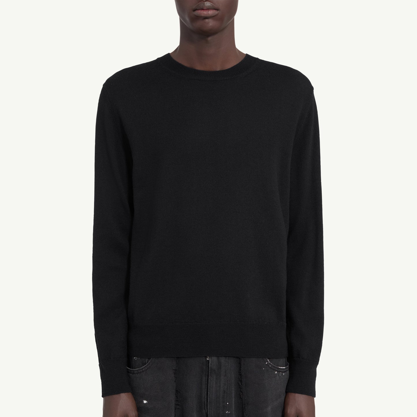 
                  
                    ELBOW PATCH CREWNECK
                  
                