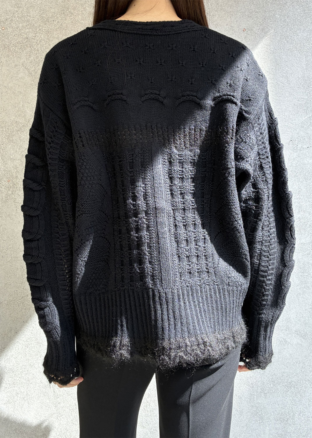
                  
                    Wool Cable Knit Cardigan
                  
                