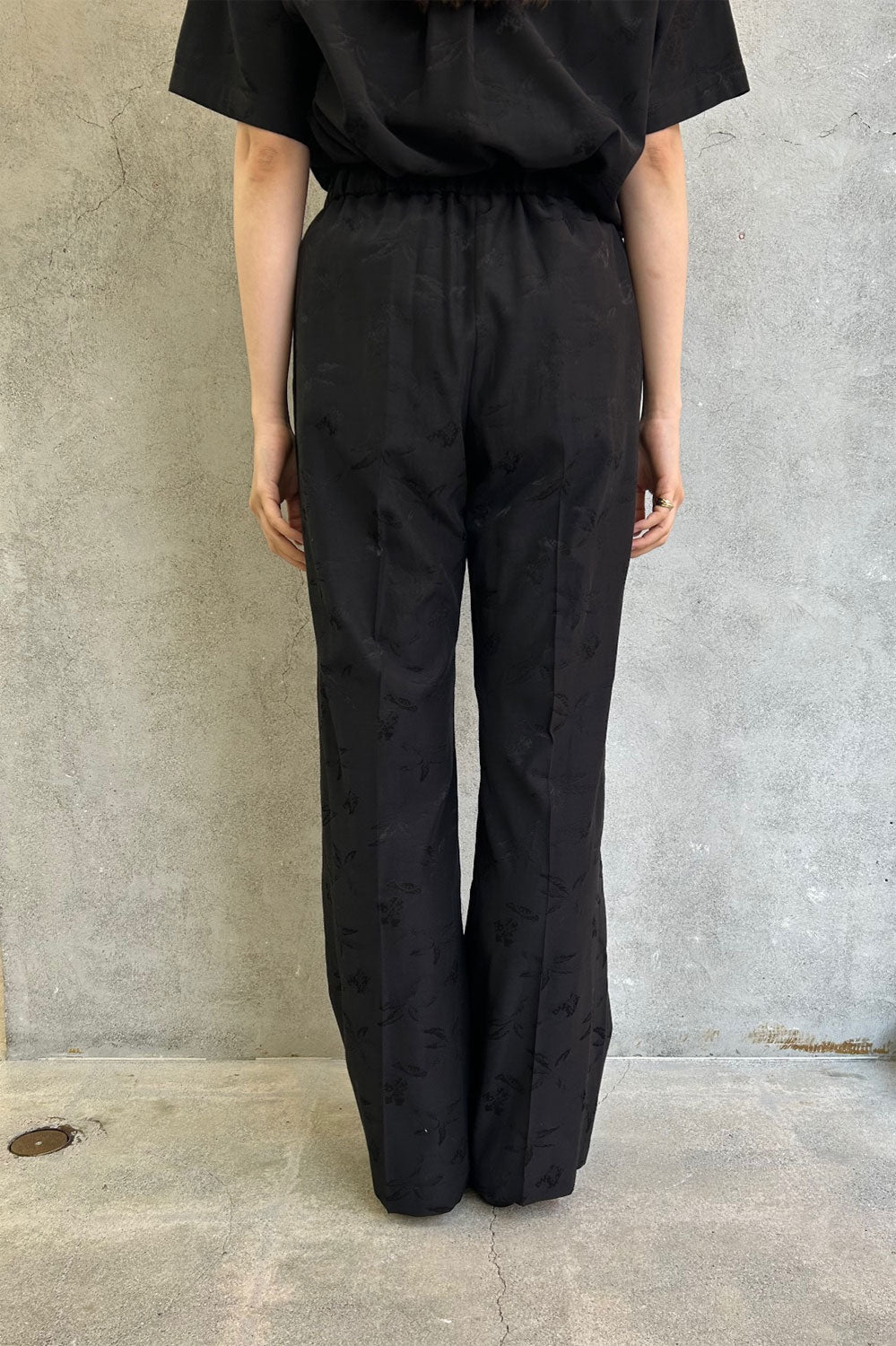 
                  
                    Karako Jacquard Trousers - black
                  
                