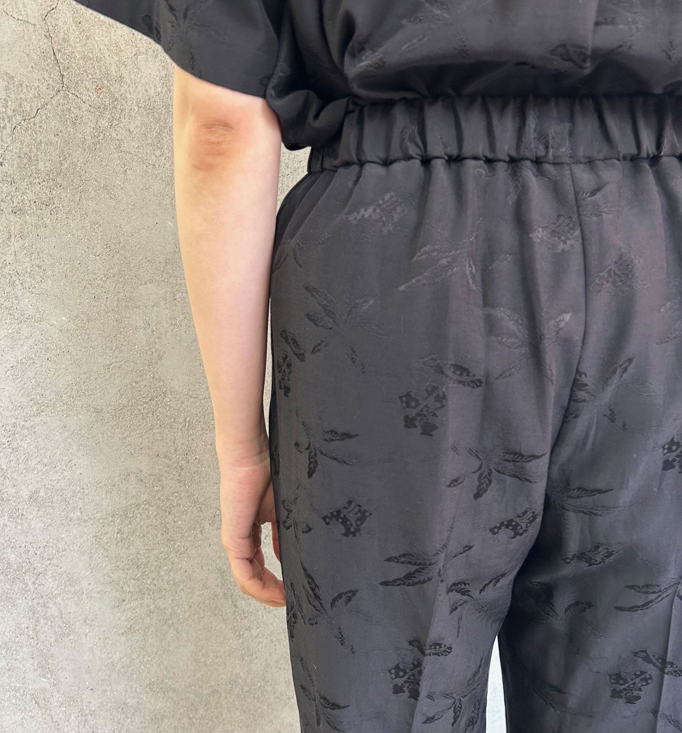 
                  
                    Karako Jacquard Trousers - black
                  
                