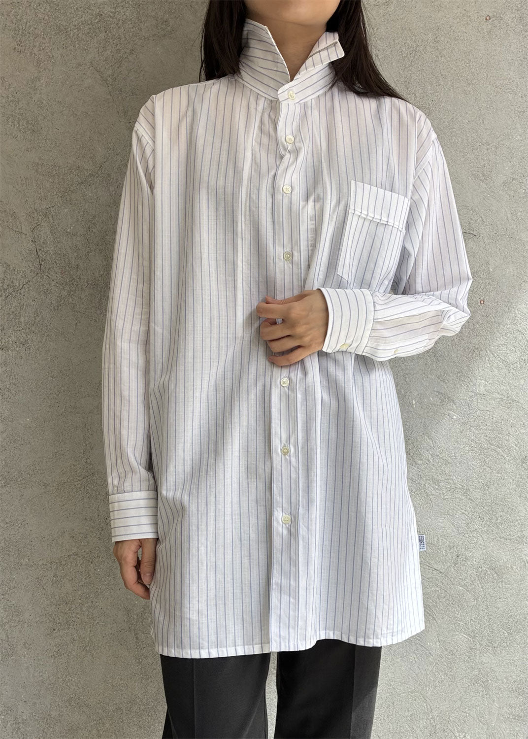 
                  
                    Stripe 2way Shirt
                  
                