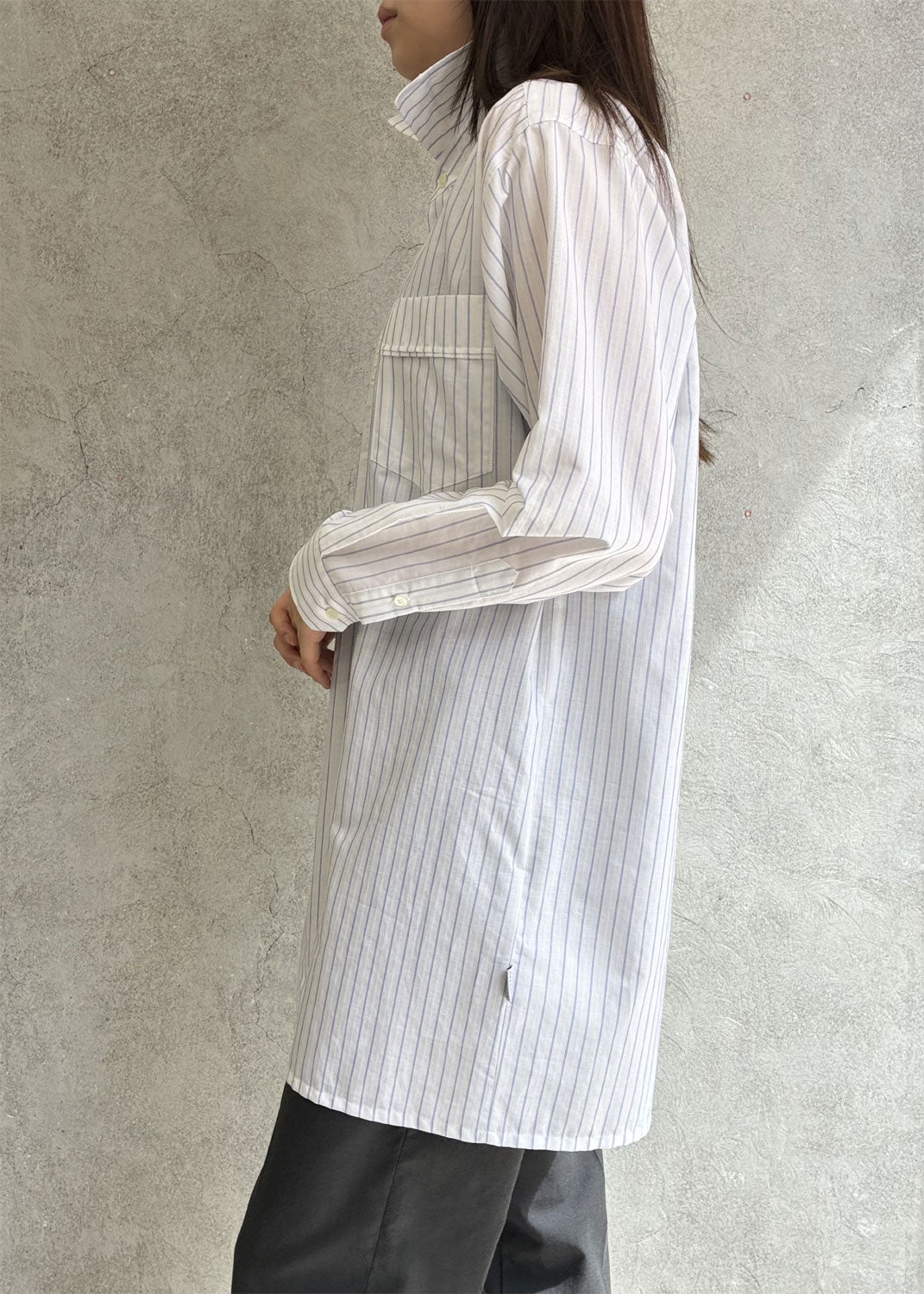 
                  
                    Stripe 2way Shirt
                  
                