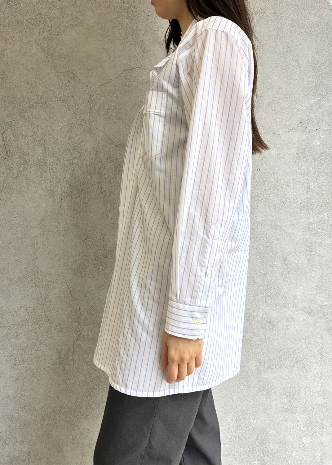 
                  
                    Stripe 2way Shirt
                  
                