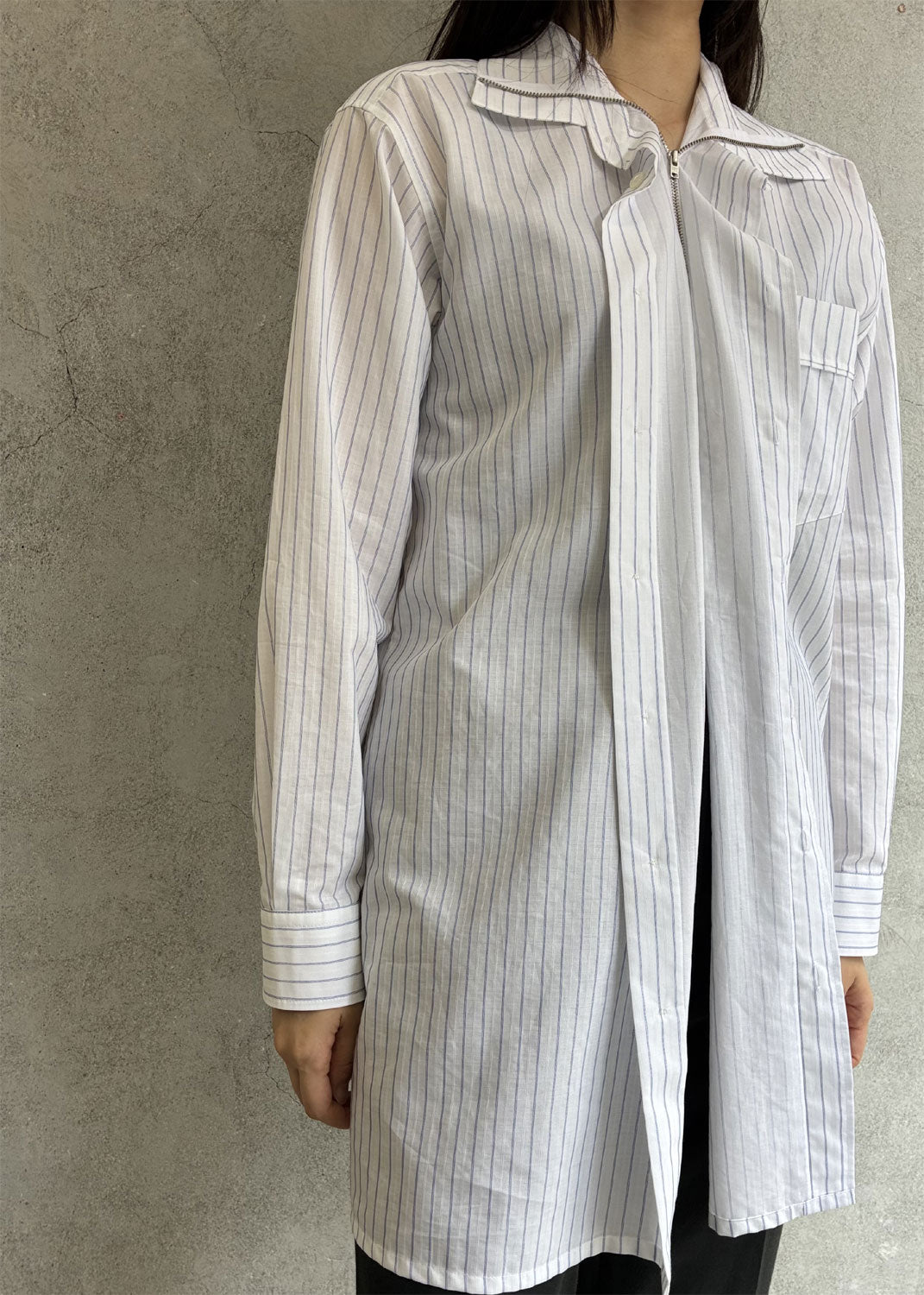 
                  
                    Stripe 2way Shirt
                  
                