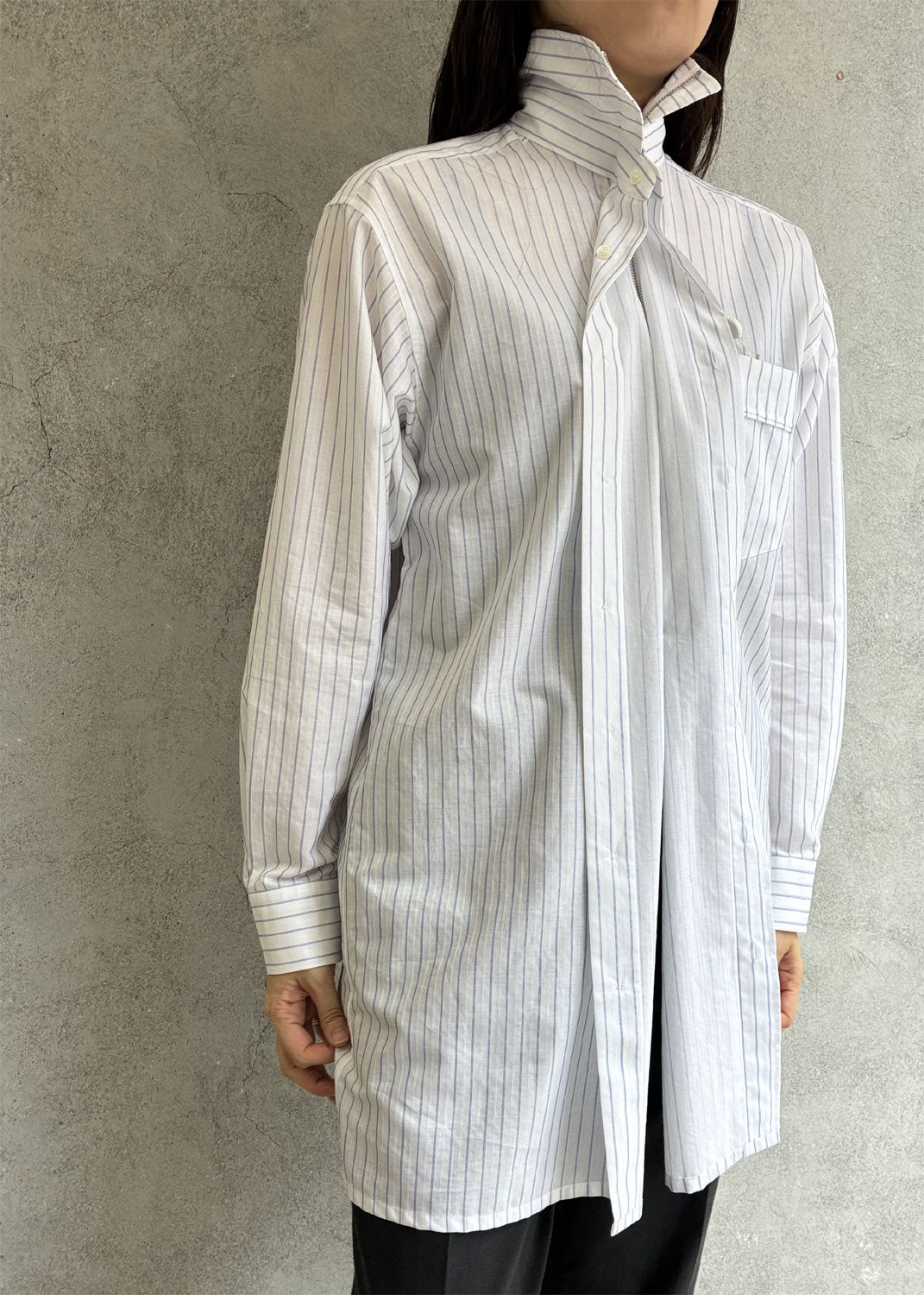 
                  
                    Stripe 2way Shirt
                  
                