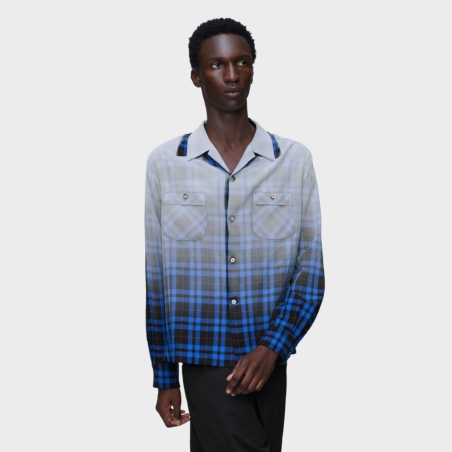 
                  
                    GRADIENT CHECK SHIRT
                  
                