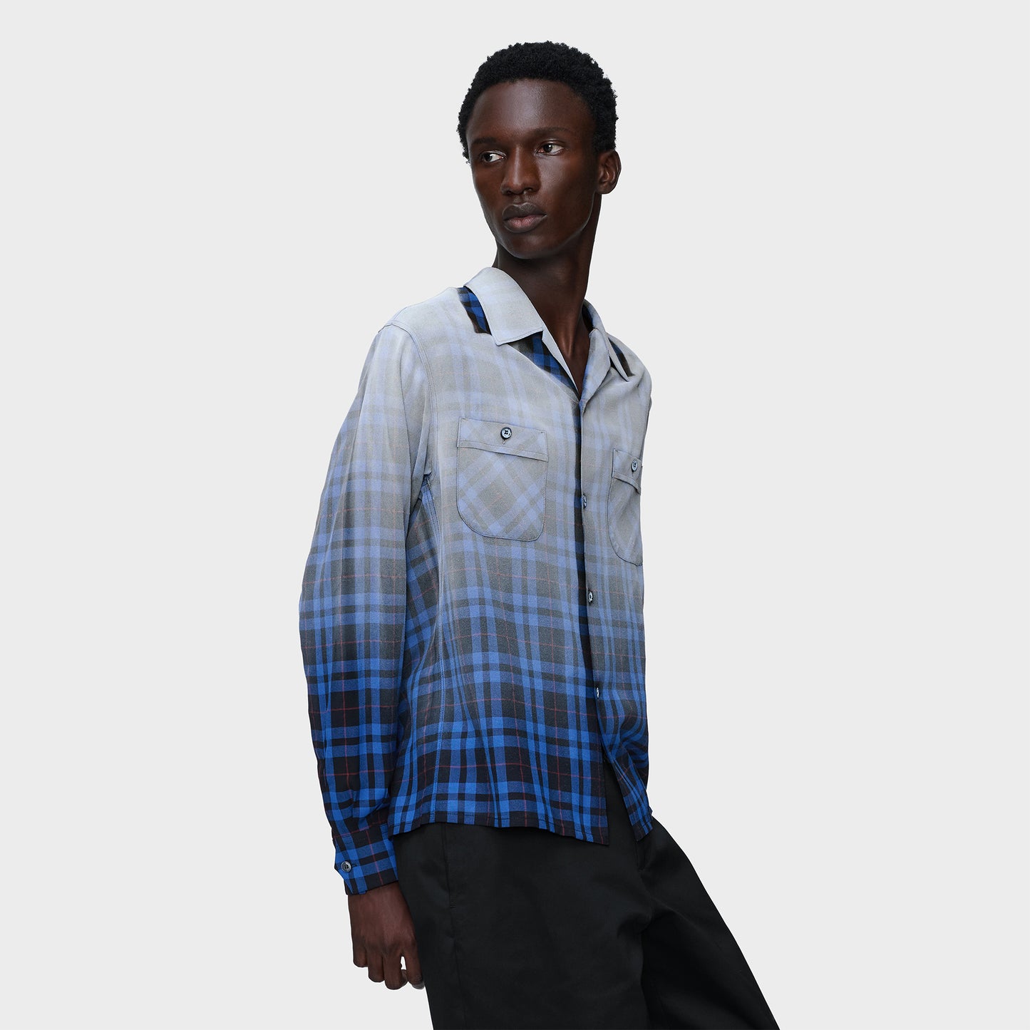 
                  
                    GRADIENT CHECK SHIRT
                  
                