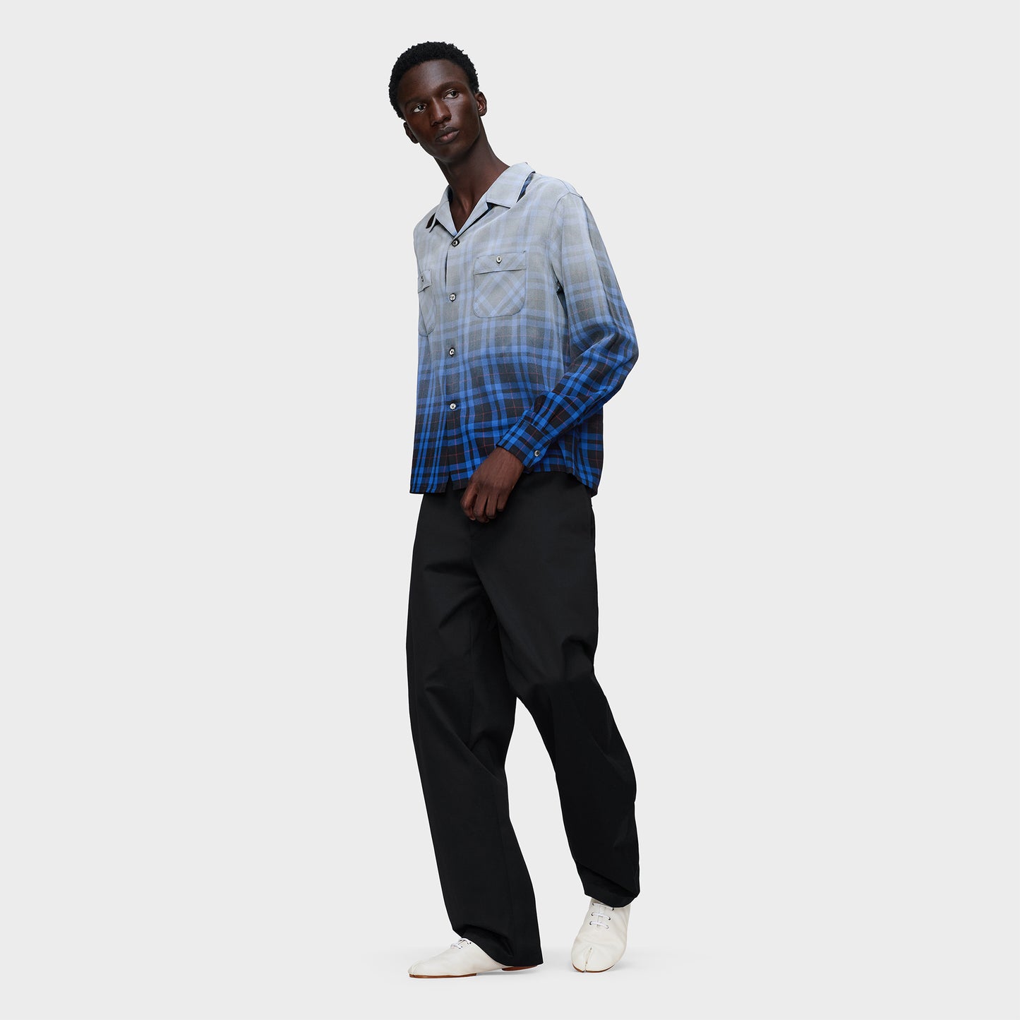 
                  
                    GRADIENT CHECK SHIRT
                  
                