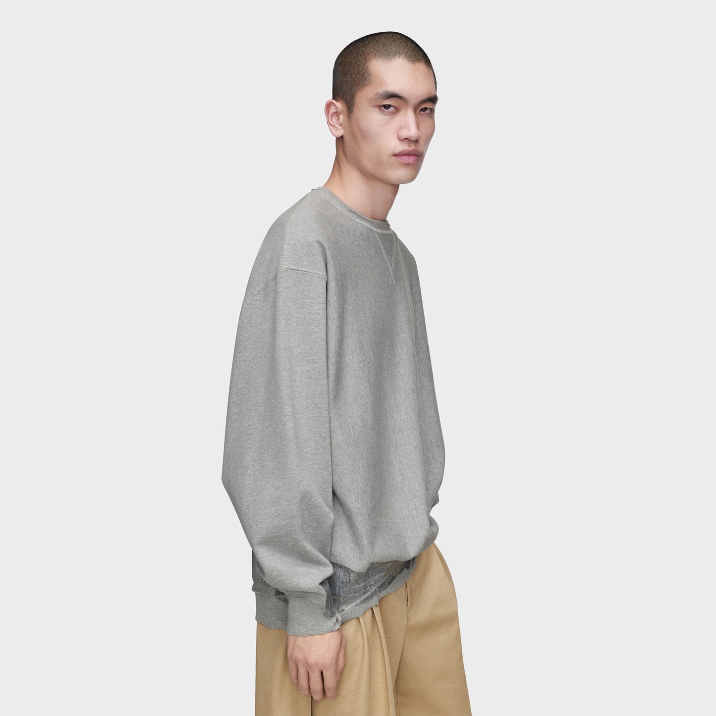
                  
                    TAPED JERSEY SWEATSHIRT
                  
                
