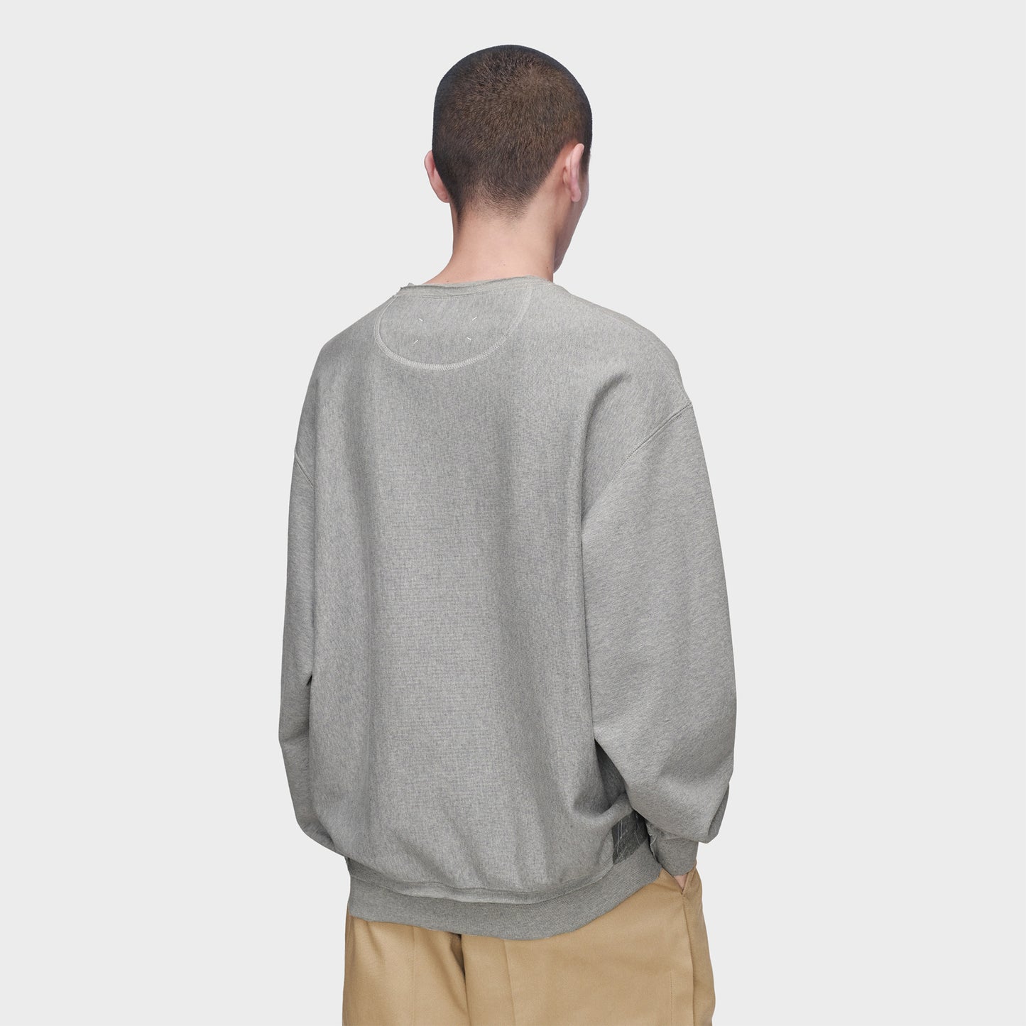 
                  
                    TAPED JERSEY SWEATSHIRT
                  
                