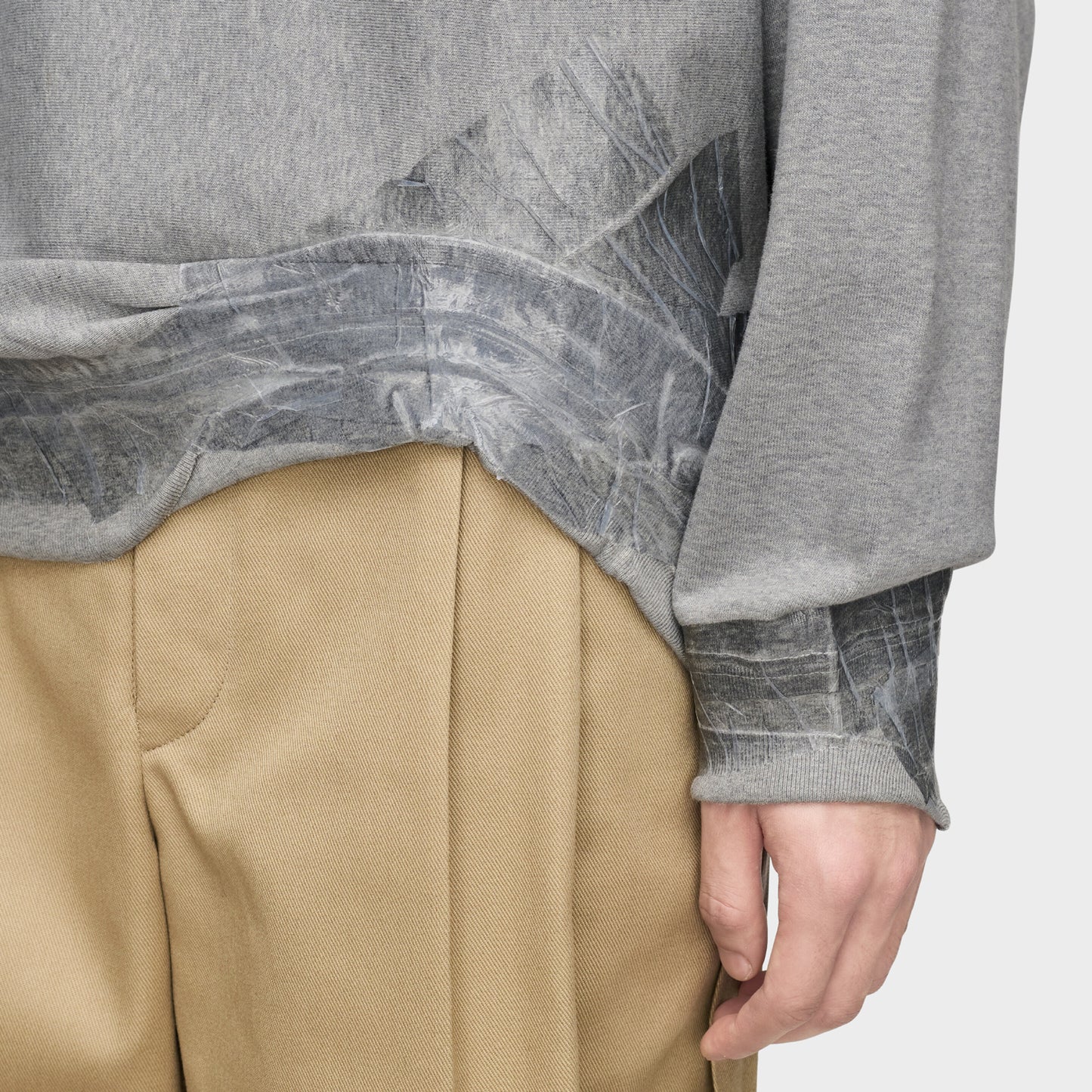 
                  
                    TAPED JERSEY SWEATSHIRT
                  
                