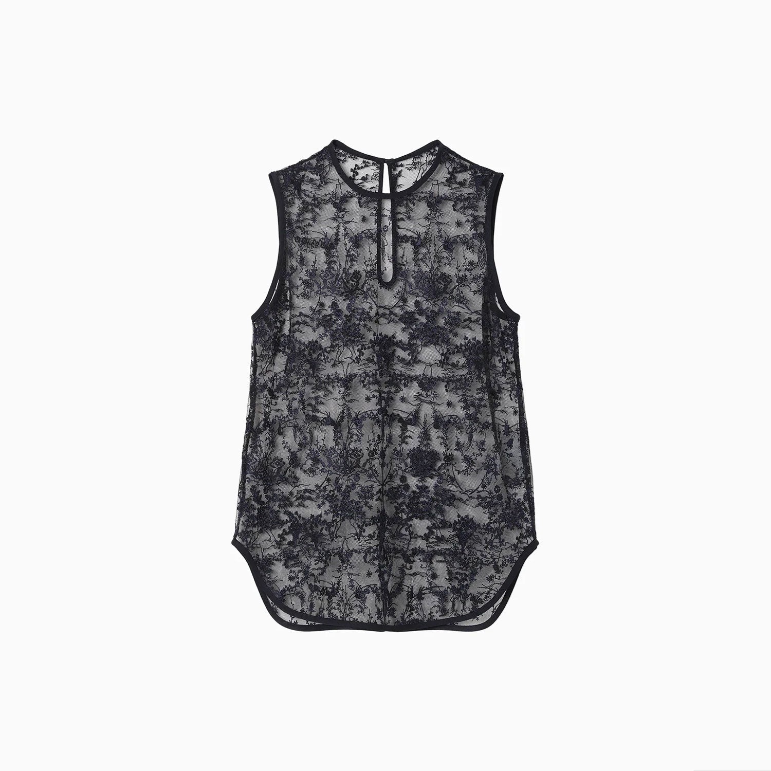 Floral Lace Sleeveless Top – OBLIGE