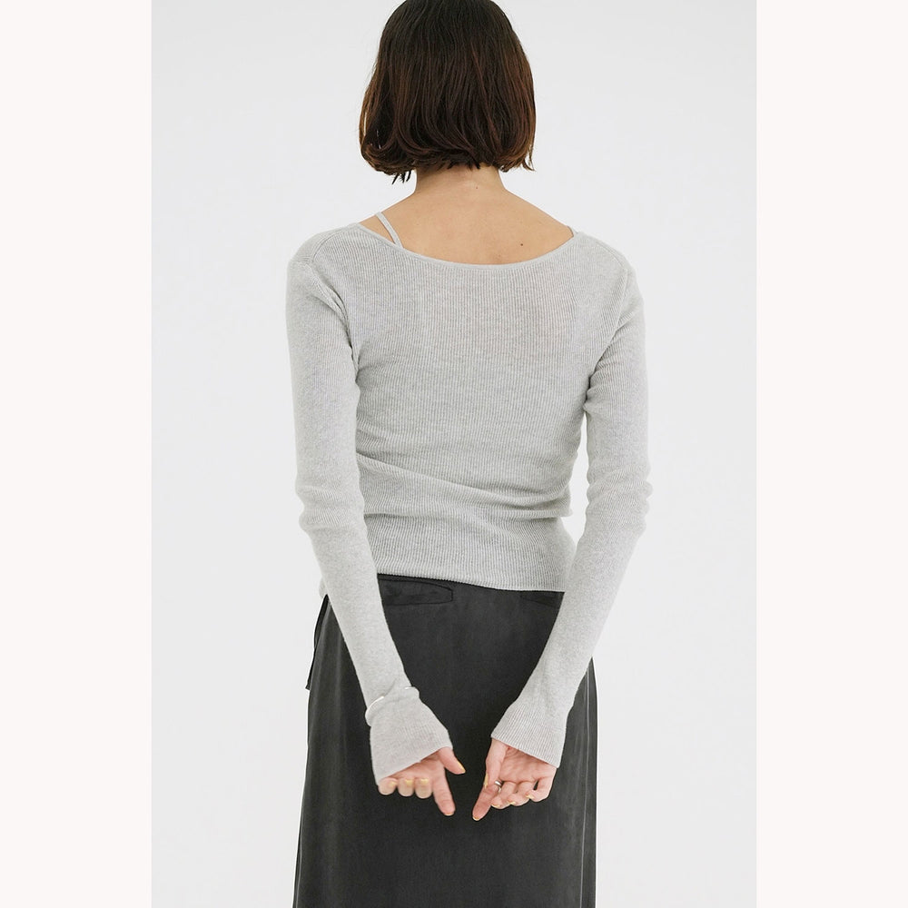 CAMISOLE SET CACHECOEUR KNIT TOPS – OBLIGE