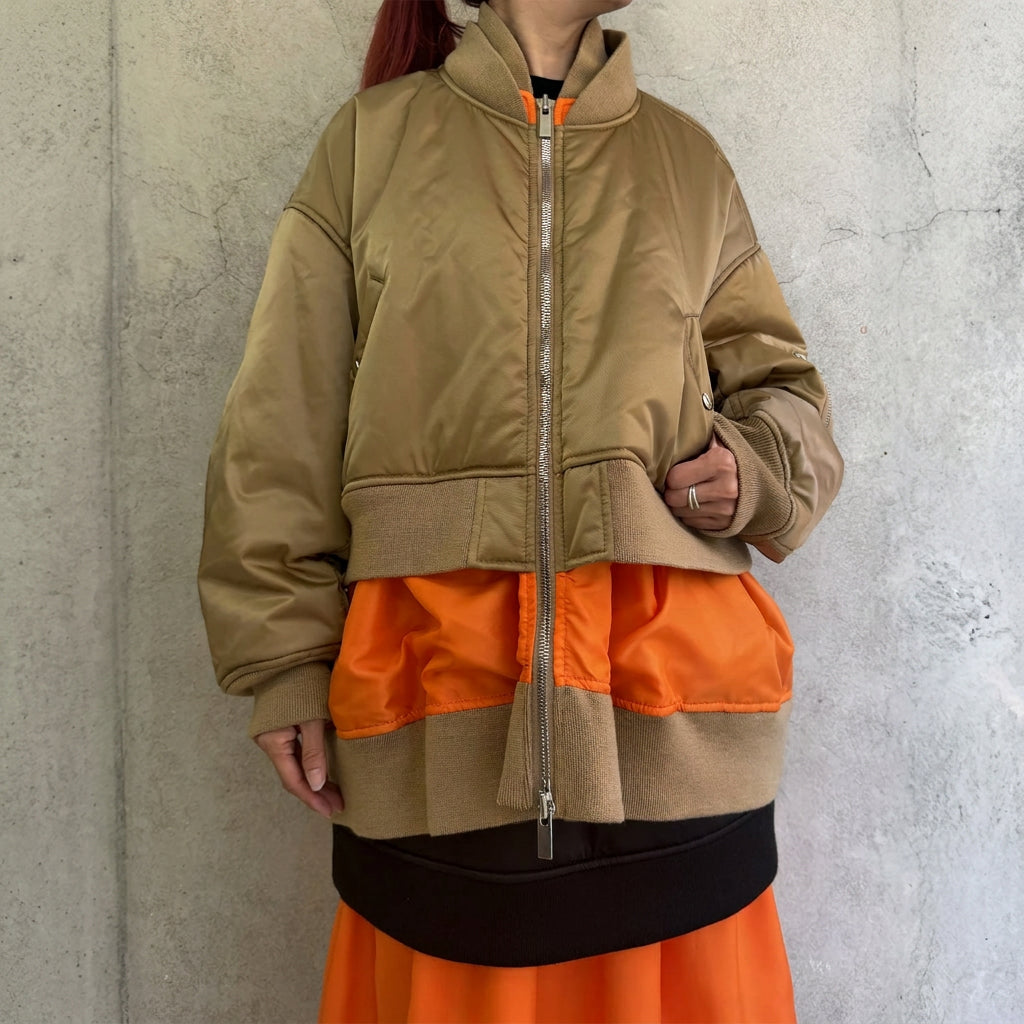 
                  
                    Layered MA1 Jacket
                  
                