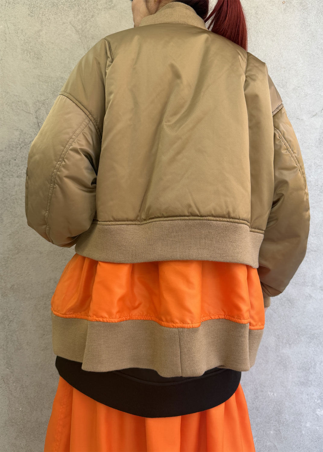 
                  
                    Layered MA1 Jacket
                  
                