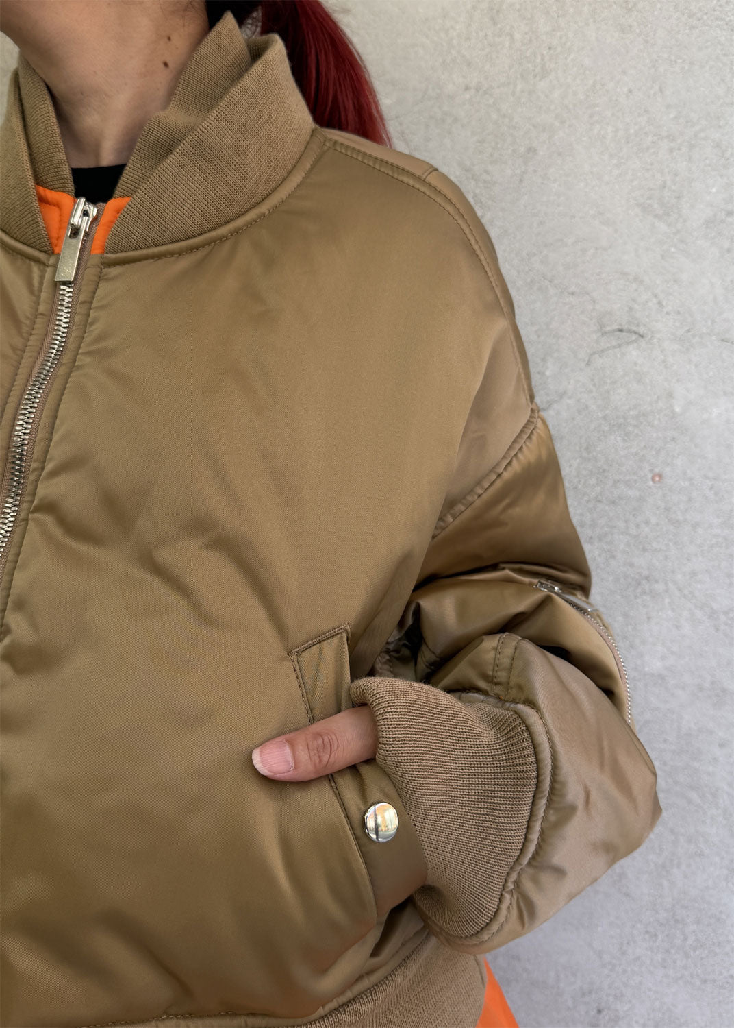 
                  
                    Layered MA1 Jacket
                  
                