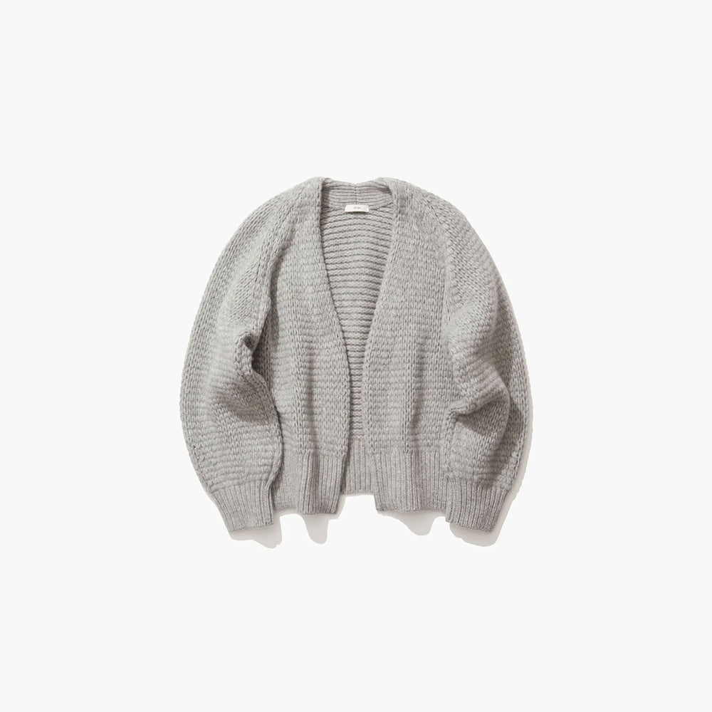 WOOL CASHMIRE SILK CARDIGAN