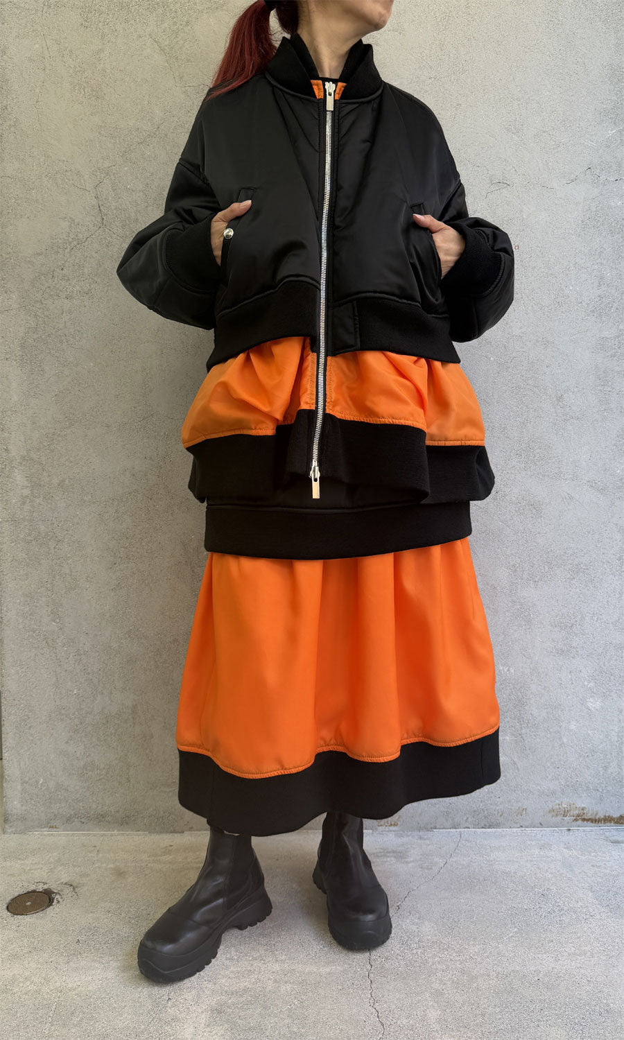 
                  
                    Layered MA1 Jacket
                  
                