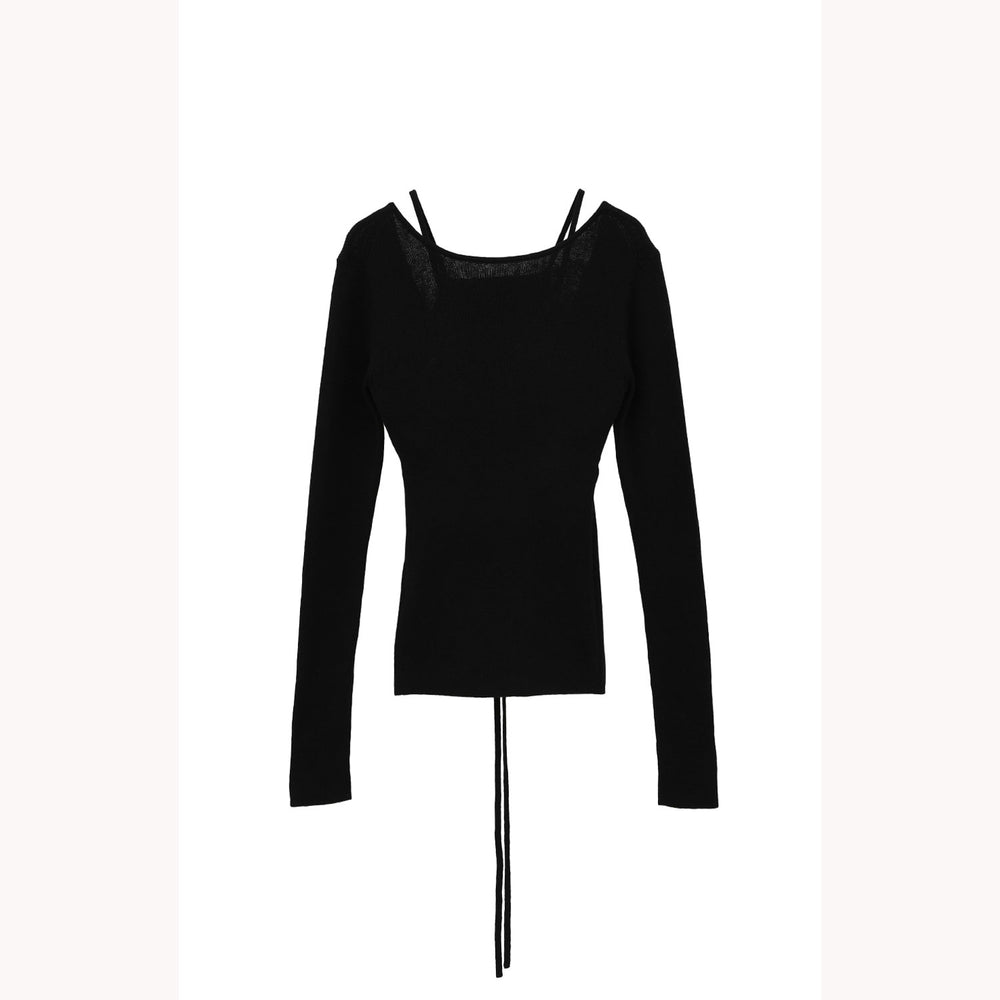 トップス CAMISOLE SET CACHECOEUR KNIT TOPS CAMISOLE SET CACHECOEUR KNIT TOPS – OBLIGE