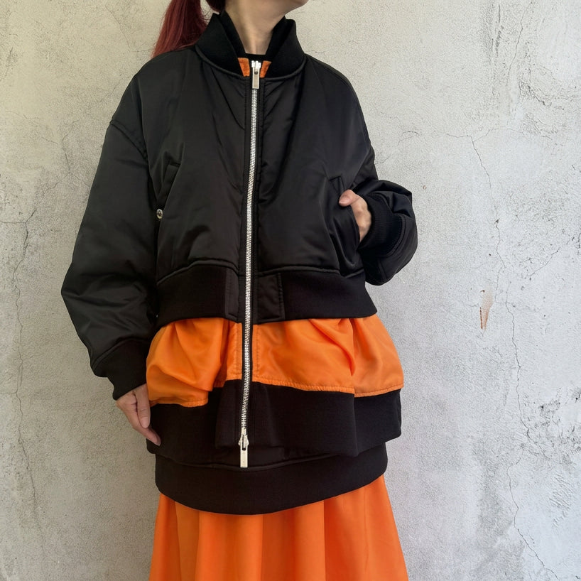 
                  
                    Layered MA1 Jacket
                  
                