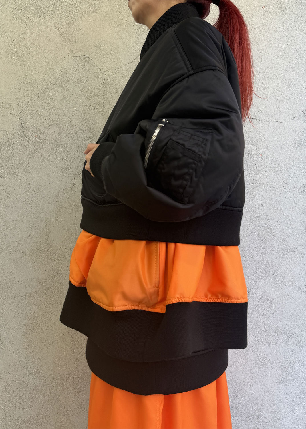 
                  
                    Layered MA1 Jacket
                  
                
