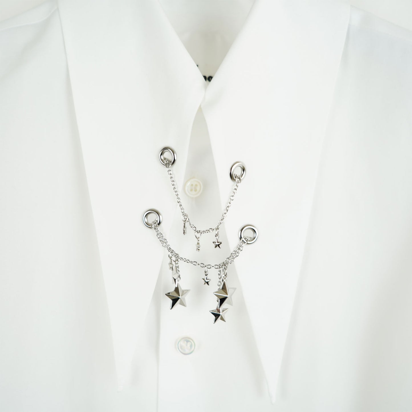 
                  
                    スターチャーム付シャツ-BLACK-
                  
                