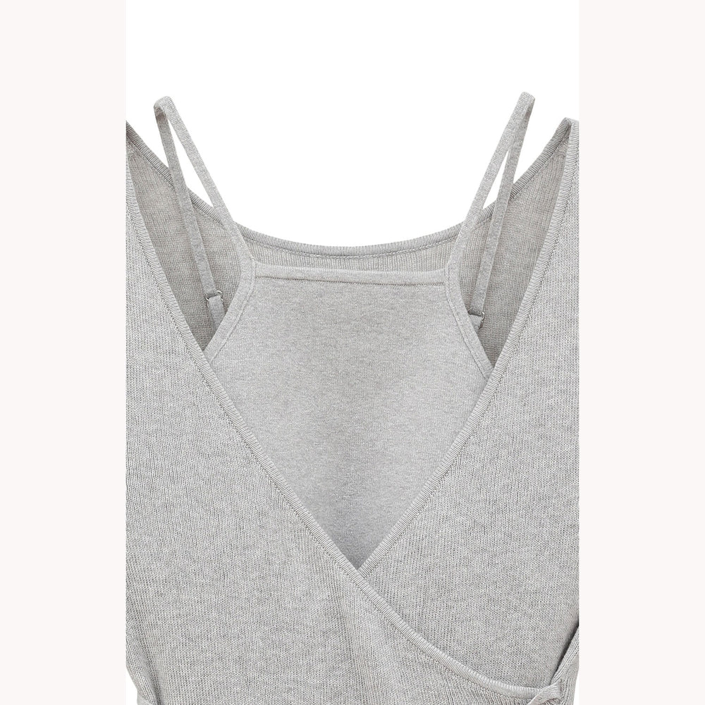 トップス CAMISOLE SET CACHECOEUR KNIT TOPS CAMISOLE SET CACHECOEUR KNIT TOPS｜TOPS(トップス)｜CLANE