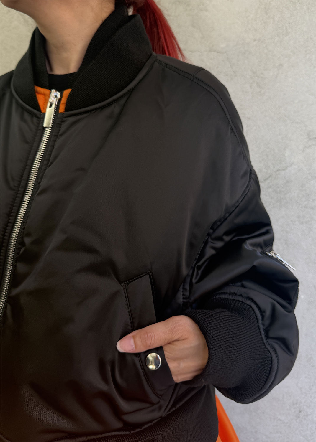 
                  
                    Layered MA1 Jacket
                  
                