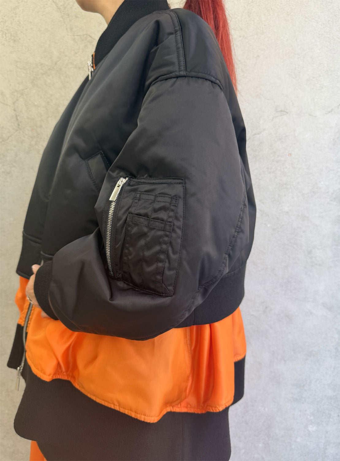 
                  
                    Layered MA1 Jacket
                  
                