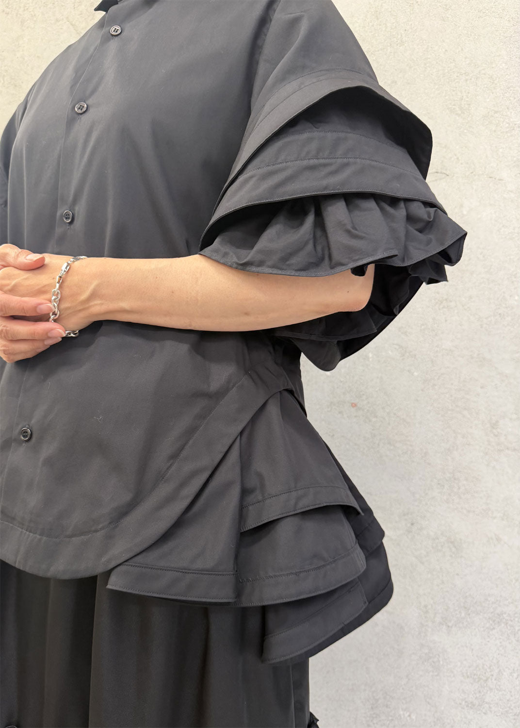 
                  
                    tiered ruffle blouse
                  
                