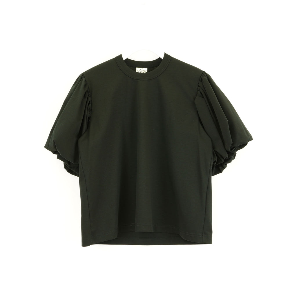 noir kei ninomiya トップス　半袖 Noir Kei Ninomiya ラッフルレース トップ | ブラック | FARFETCH JP