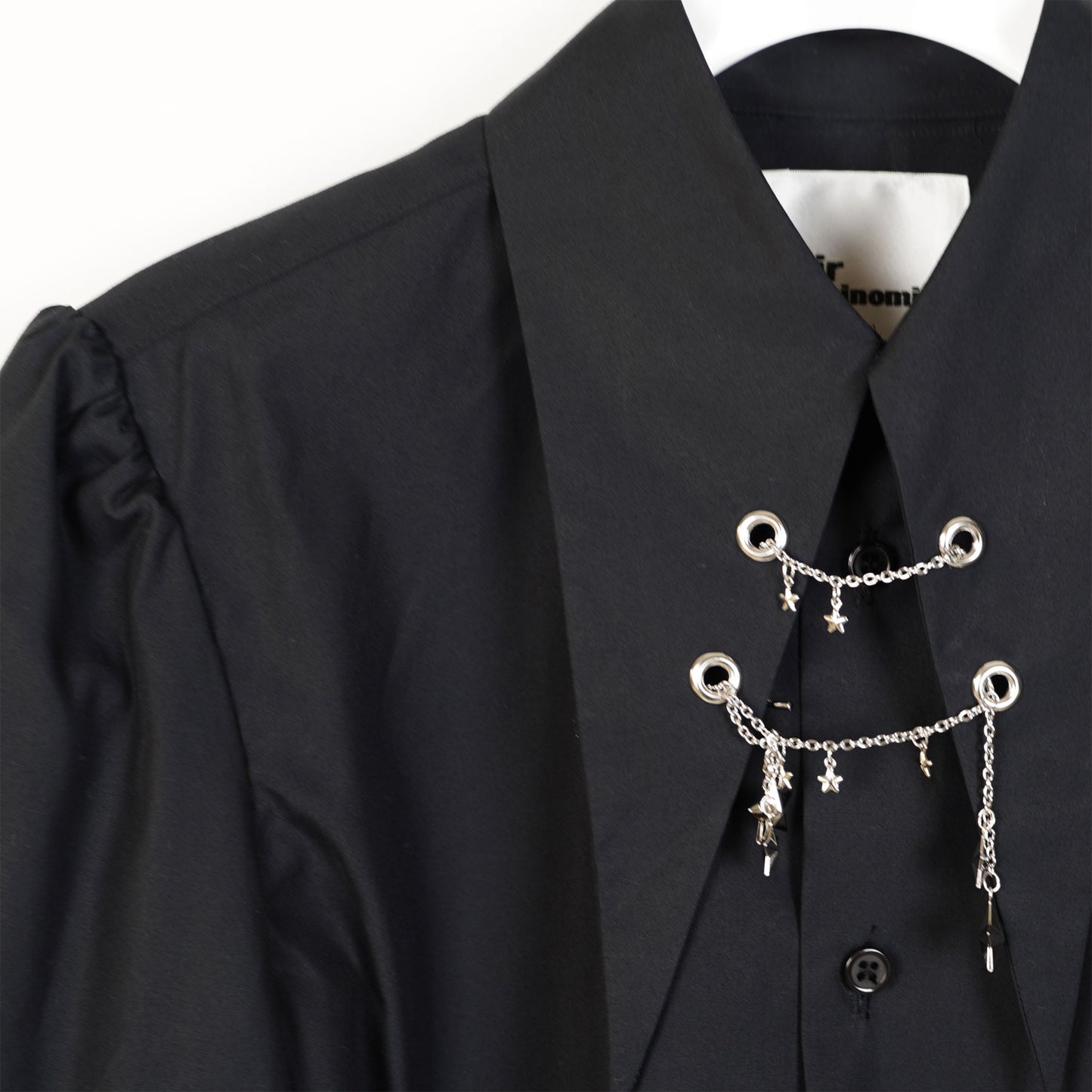 
                  
                    スターチャーム付シャツ-BLACK-
                  
                