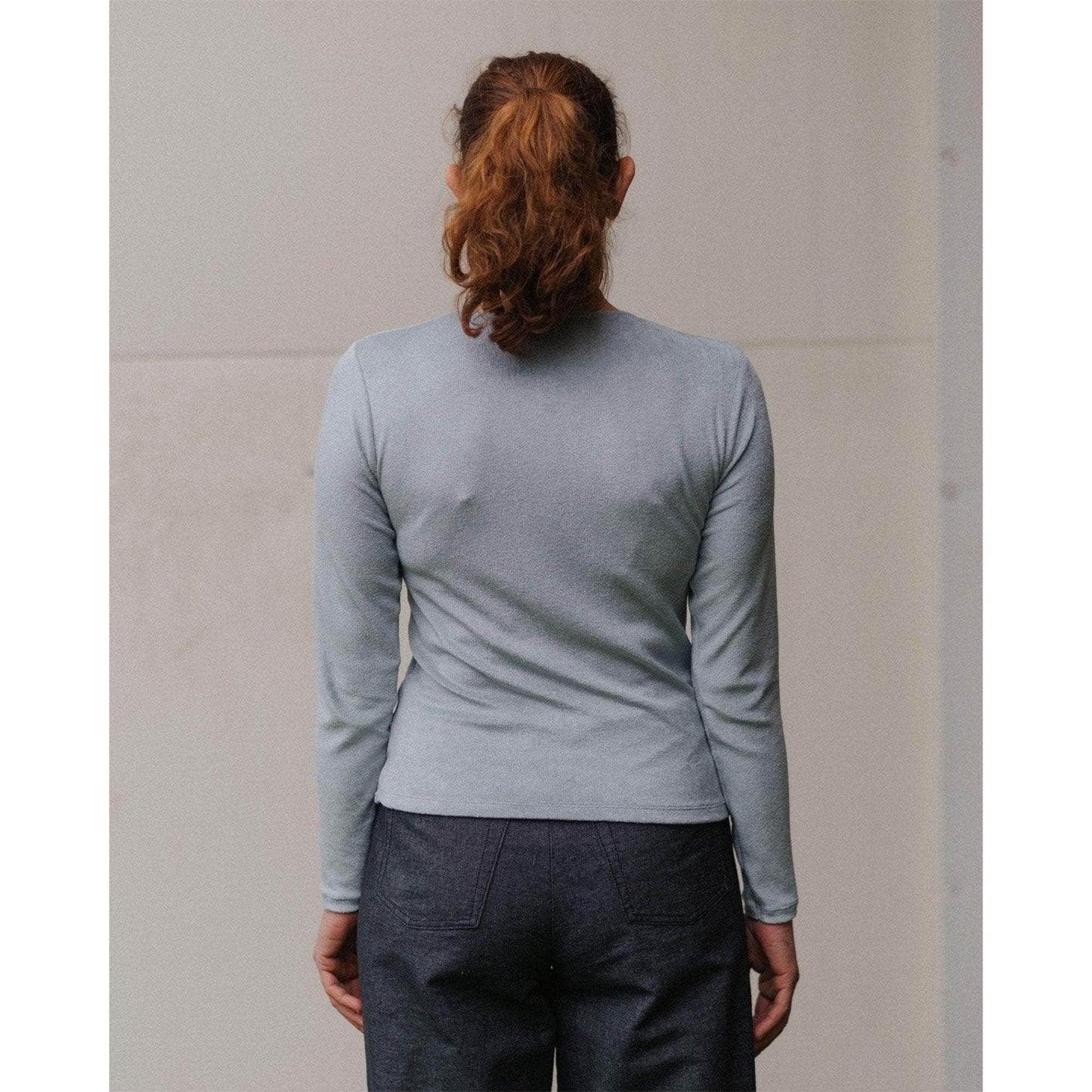 
                  
                    OMO LONG SLEEVE TEE-TOOM GREY-
                  
                