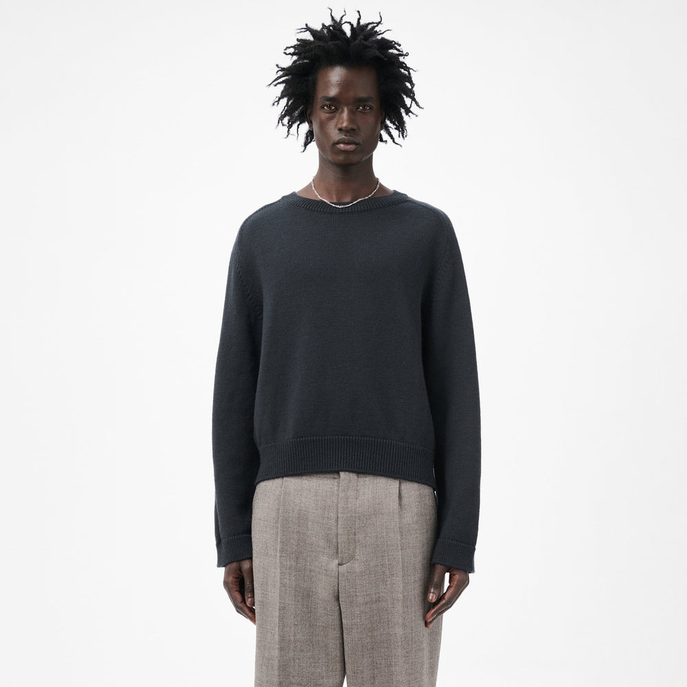 our legacy ラウンドネックニット OUR LEGACYのピンク Sonar ラウンドネック ケーブルニット