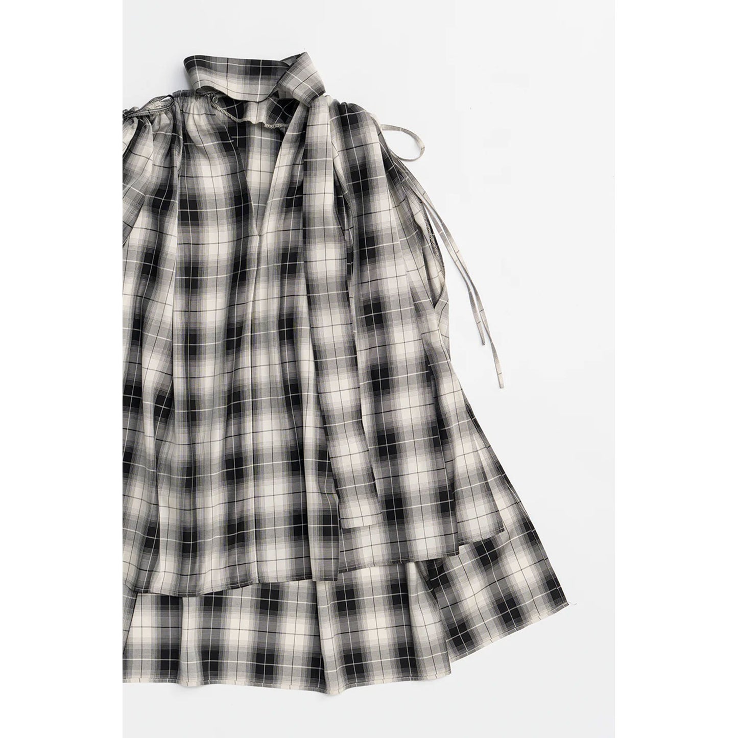 
                  
                    Scarf Neck Blouse-MLTI-
                  
                