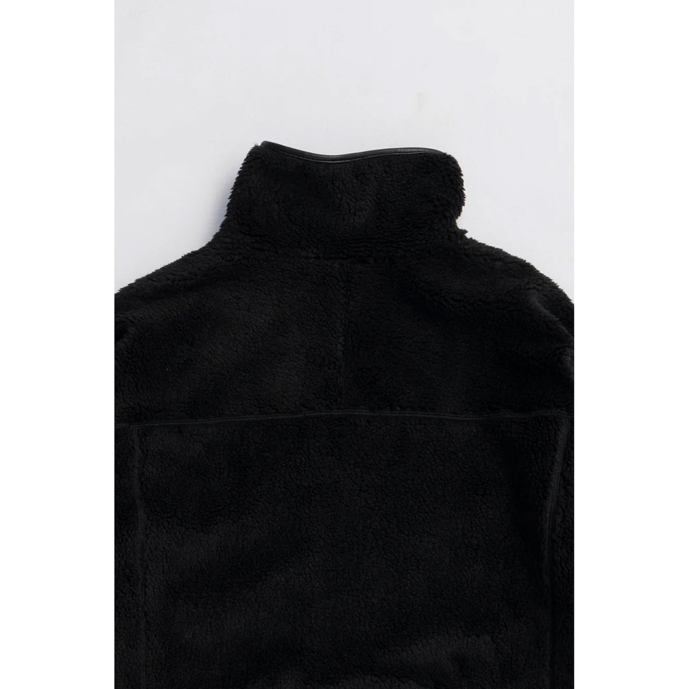Fleece Jacket-BLACK- – OBLIGE