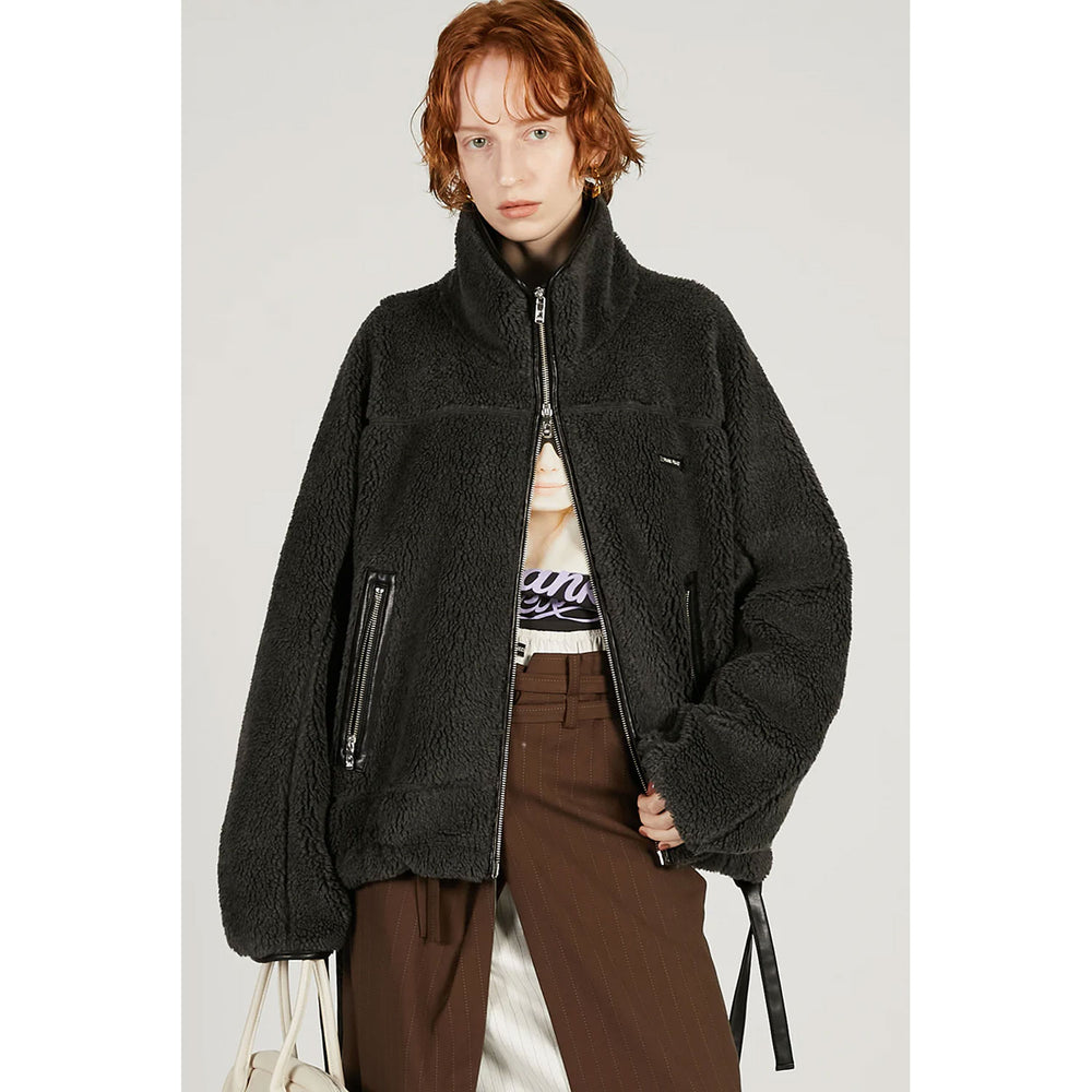 
                  
                    Fleece Jacket-C.GRAY-
                  
                