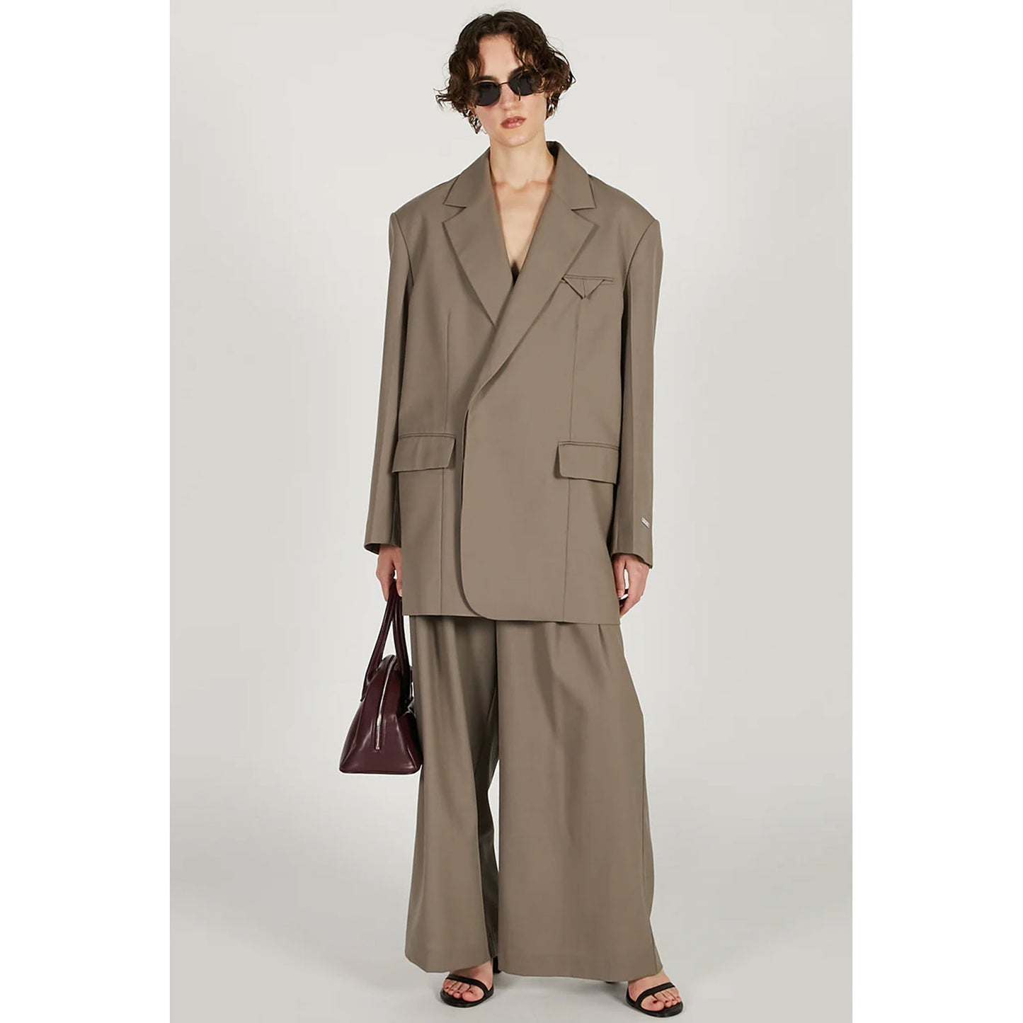 
                  
                    High Twist Wool Jacket-G.BGE-
                  
                