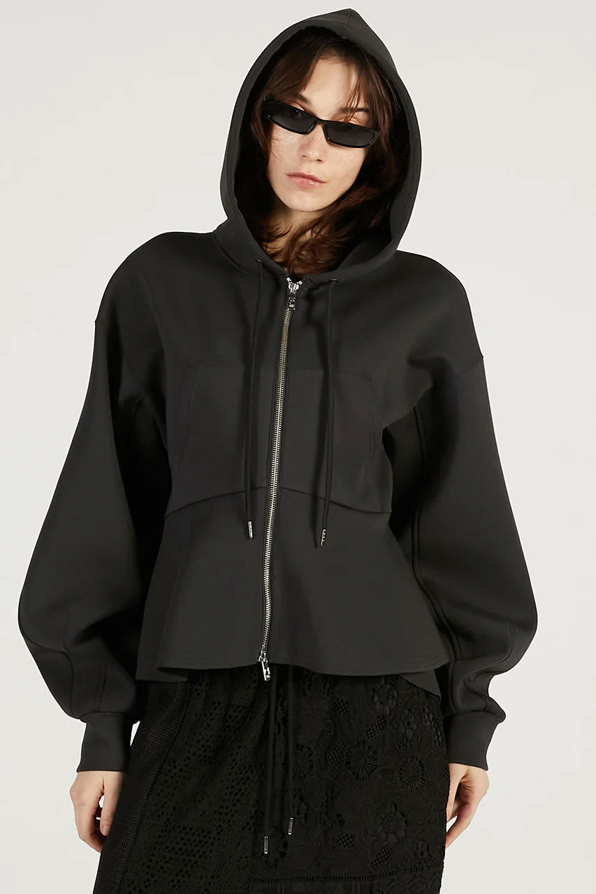 
                  
                    Peplum Hoodie-C.GRAY-
                  
                