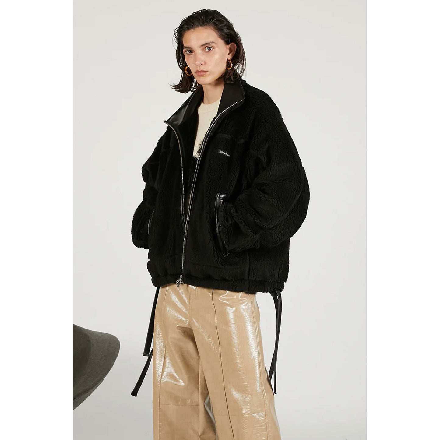 
                  
                    Fleece Jacket-C.GRAY-
                  
                