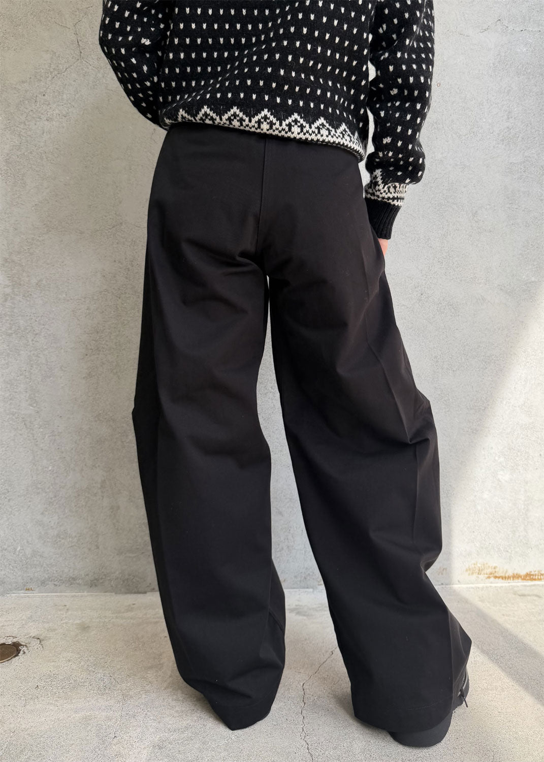 
                  
                    BARREL LEG CHINO TROUSERS
                  
                