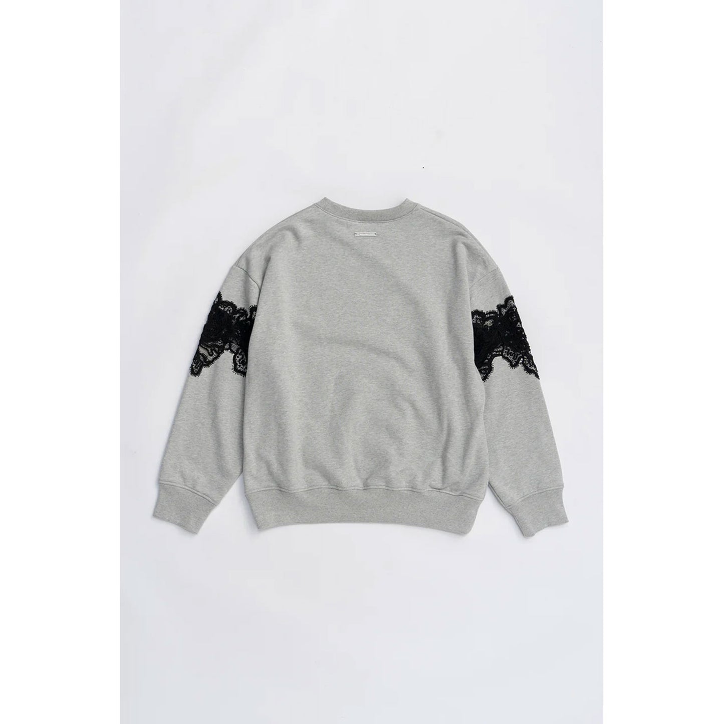 
                  
                    Lace Sweatshirt-GREY-
                  
                