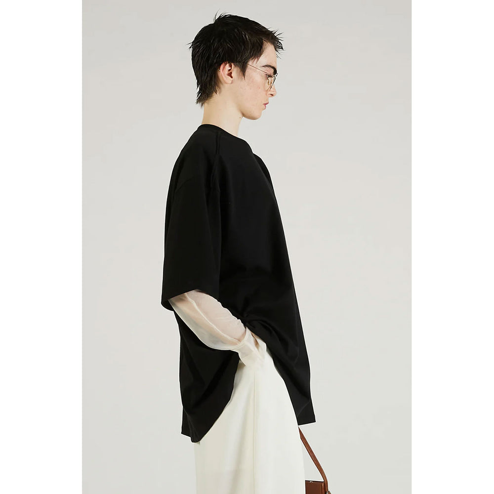 Layered Twist Over Top-BLACK- – OBLIGE