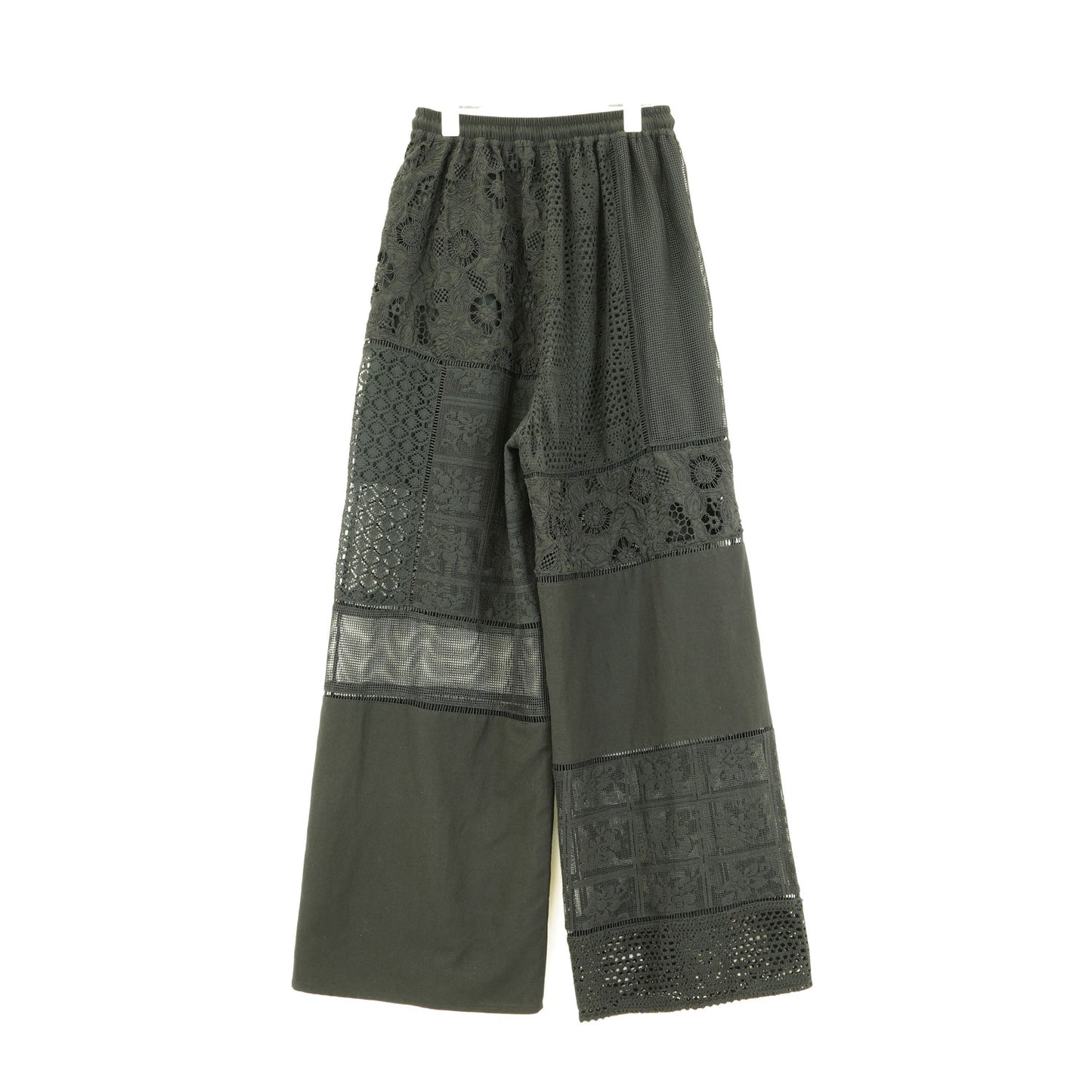 
                  
                    Panel Lace Pants-Black-
                  
                